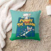 アニアックス | PinkyとThe Brain Cage Graphic クッション (ブランケット)