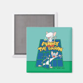アニアックス | PinkyとThe Brain Cage Graphic マグネット (正面/裏面)
