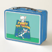 アニアックス | PinkyとThe Brain Cage Graphic メタルランチボックス (裏面)