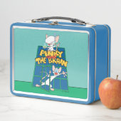 アニアックス | PinkyとThe Brain Cage Graphic メタルランチボックス (インサイチュ)