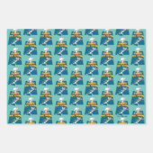 アニアックス | PinkyとThe Brain Cage Graphic ラッピングペーパーシート (正面)