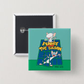 アニアックス | PinkyとThe Brain Cage Graphic 缶バッジ (正面&裏面)