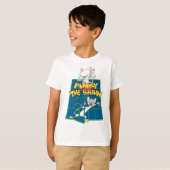 アニアックス | PinkyとThe Brain Cage Graphic Tシャツ (正面フル)