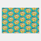 アニアックス | Warner Brothers & Sister WB Shield ラッピングペーパーシート (正面3)