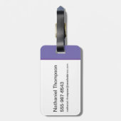 アニアックス | World Graphicを引き継ぐ ラゲッジタグ (裏面縦)