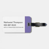 アニアックス | World Graphicを引き継ぐ ラゲッジタグ (裏面横)