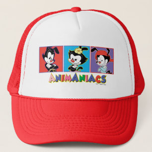 アニアックス Yakko、Dot、Wakkoパネルグラフィック キャップ