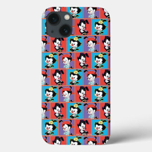 アニアックス Yakko、Dot、Wakkoパネルグラフィック iPhone 13ケース