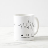 アニアペプチド名mug コーヒーマグカップ (正面右)