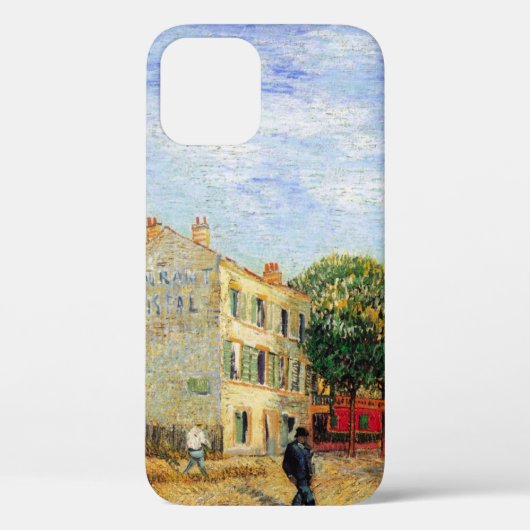 アニエールのリスピアルレストラン(Vincent van Gogh) Case-Mate iPhoneケース (裏面)