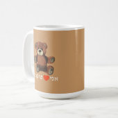 アニオハイフショコラド コーヒーマグカップ (正面左)