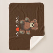 アニオハイフショコラド シェルパブランケット (正面)