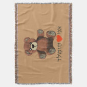 アニオハイフショコラド スローブランケット (正面縦)