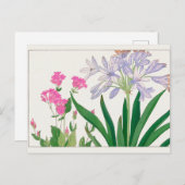 アニガミ湖南のアフリカンリリー ポストカード (正面/裏面)