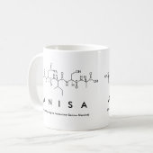 アニサペプチド名mug コーヒーマグカップ (正面左)