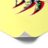 アニシナアベサンダーバード感動的引用文 ポスター (角)