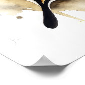 アニスアゲハチョウバタフライアートプリントポスター ポスター (角)