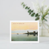 アニスクアムライトハウスグロスター、MAヴィンテージ ポストカード (スタンド正面)