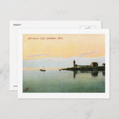 アニスクアムライトハウスグロスター、MAヴィンテージ ポストカード (正面/裏面)