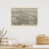 アニストン， ALパノラママップ – 1903 ポスター (キッチン)