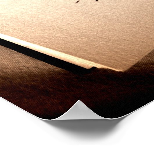 アニスモジャニ引用文[アートプリント] ポスター (角)