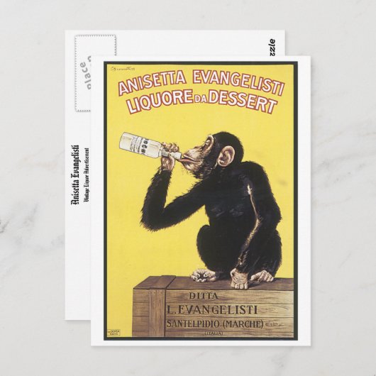 アニセッタエヴァンゲリスティ ポストカード (正面/裏面)