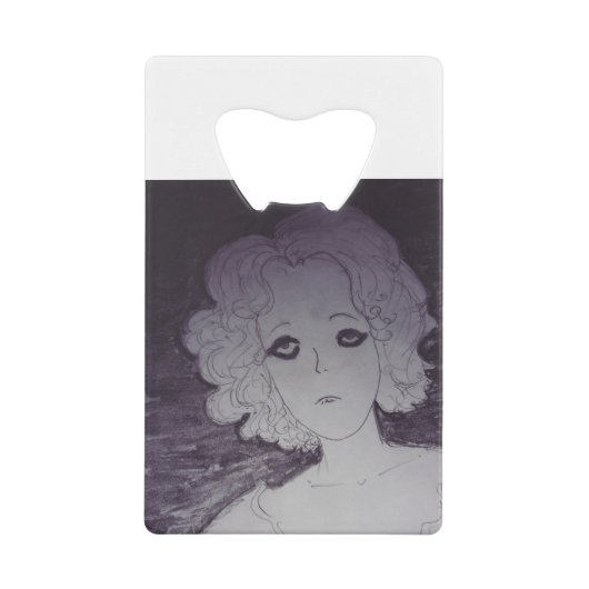 アニタは私のカルトを破壊する クレジットカード栓抜き (正面)