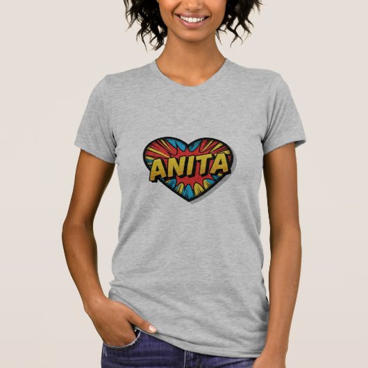 アニタを愛して Tシャツ (正面)