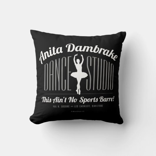 アニタダンブレーキダンススタジオ クッション (正面)