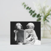 アニタページ&グウェンリー映画スター、ハロウィーン写真 ポストカード (スタンド正面)