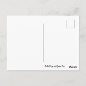 アニタページ&グウェンリー映画スター、ハロウィーン写真 ポストカード (裏面)