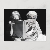 アニタページ&グウェンリー映画スター、ハロウィーン写真 ポストカード (正面)