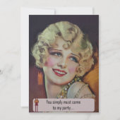 アニタページ 招待状 (正面)