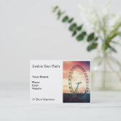 アニティックロンドンアイアットサンライズ 名刺 (スタンド正面)