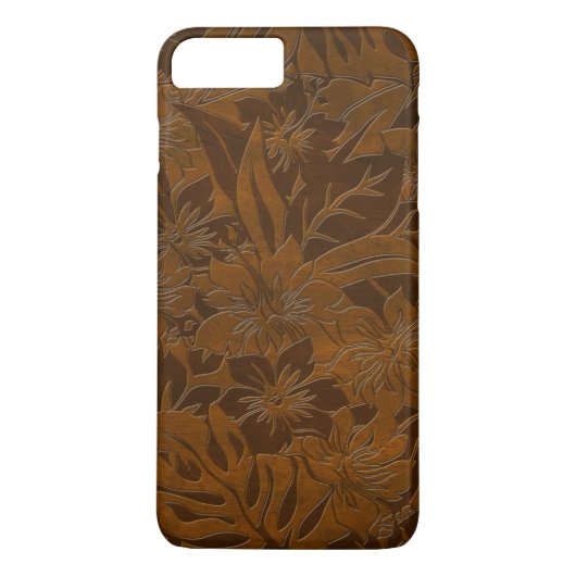 アニニビーチフェイクウッドハワイアンiPhone 7ケース Case-Mate iPhoneケース (裏面)
