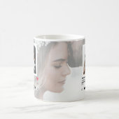 アニバシャーファーストダンスソングラブカップル写真  コーヒーマグカップ (中央)