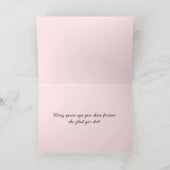 アニバーサリーさくらんぼがピンクに咲く 箔シーズンカード (内側レイダウン)