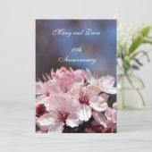 アニバーサリーさくらんぼ開花ツリー 招待状 (スタンド正面)