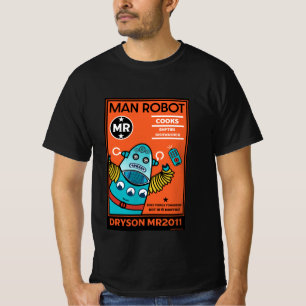 アニバーサリーまたは結婚のロボット Tシャツ
