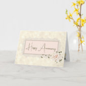 アニバーサリーアジサブーケ カード (黄色い花)