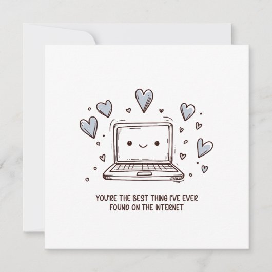 アニバーサリーインターネットの愛 カード (正面)