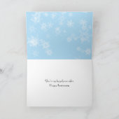 アニバーサリーウィンターハート カード (内部)