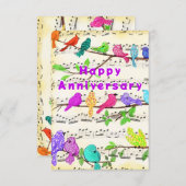 アニバーサリーカーカラフルド(ミュージカル鳥) (正面/裏面)