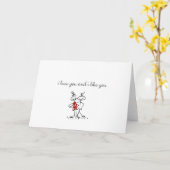 アニバーサリーカード空白の – 内部 カード (黄色い花)