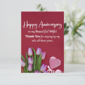 アニバーサリーカード (スタンド正面)