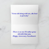 アニバーサリーカード カード (内部)