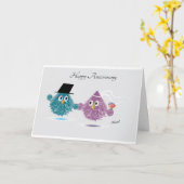 アニバーサリーカード カード (黄色い花)