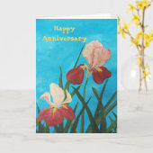 アニバーサリーカード カード (黄色い花)