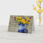 アニバーサリーカード – 昨日お気に入り カード (黄色い花)