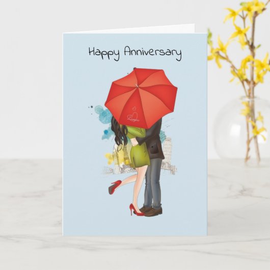 アニバーサリーキス カード (黄色い花)